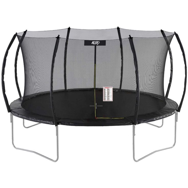 Trampoliini React Aero, Ø366cm, turvaverkolla