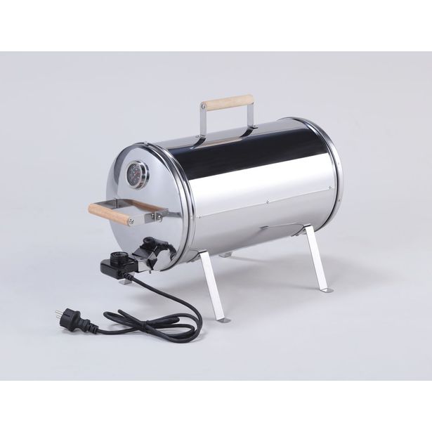 Sähkösavustin Kobe, 1100W, termostaatti, 57x35x41cm, ruostumaton teräs