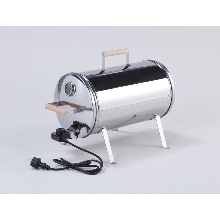 Sähkösavustin Kobe, 1100W, termostaatti, 57x35x41cm, ruostumaton teräs