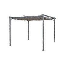 Pergola Mag-Pro Garden 3x4m kangaskatolla teräs