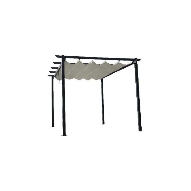 Pergola Mag-Pro Garden 3x4m kangaskatolla alumiini