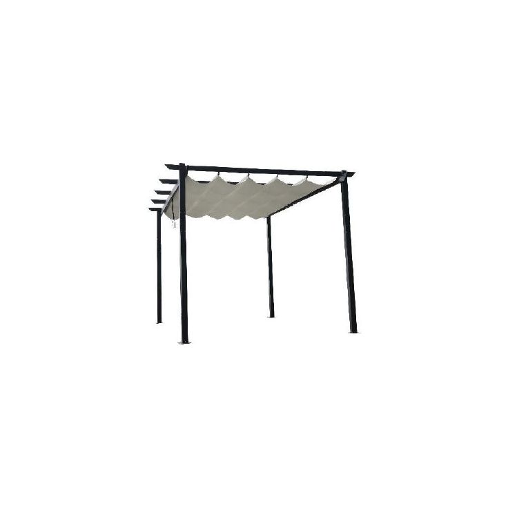 Pergola Mag-Pro Garden 3x4m kangaskatolla alumiini