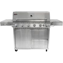 Kaasugrilli Kobe Premium, 6 poltinta, sivukeitin, rst
