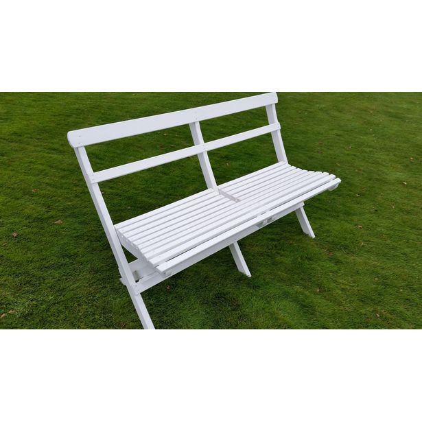 Puutarhapenkki Eden Wood Torparen, kokoontaitettava, leveys 126cm