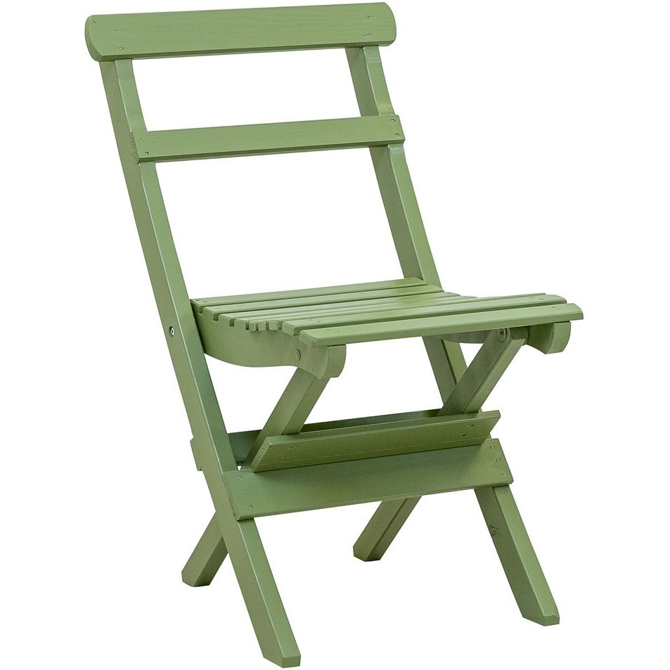 Kokoontaittuva tuoli Eden Wood Torparen, vihreä