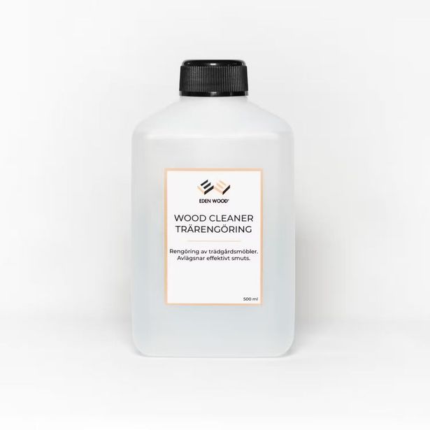 Puunpuhdistusaine Eden Wood, puisille puutarhakalusteille, 500ml
