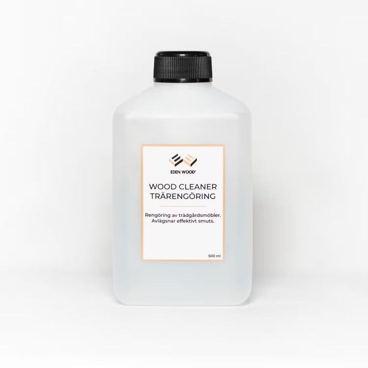 Puunpuhdistusaine Eden Wood, puisille puutarhakalusteille, 500ml
