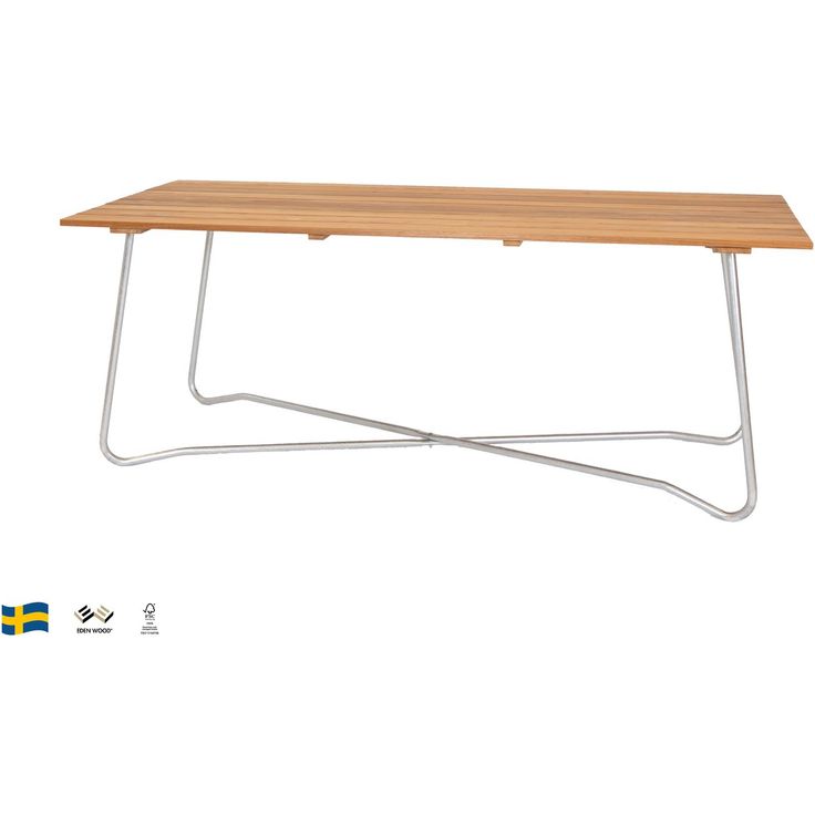 Ruokapöytä Eden Wood Wilma, 200x90cm