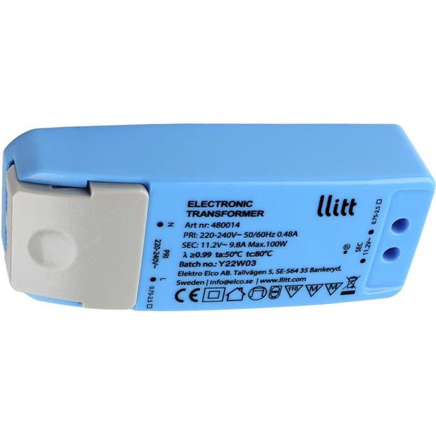 Alasvalomuuntaja Llitt Thea 12V 0-100W