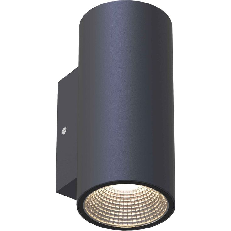 LED-seinävalaisin Llitt Erik II, IP65, ylös/alas, antrasiitti