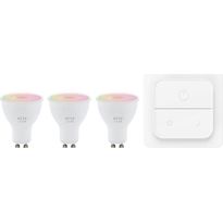 Aloitussetti Eglo connect.z 3 x GU10 RGB 4.9W + kytkin valkoinen