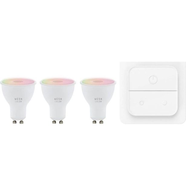 Aloitussetti EGLO connect.z 3xGU10 RGB 4.9W + kytkin valkoinen