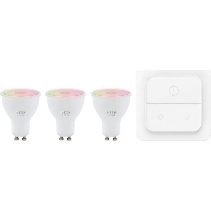 Aloitussetti EGLO connect.z 3xGU10 RGB 4.9W + kytkin valkoinen