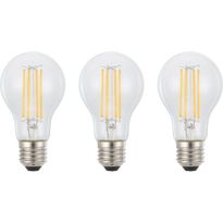 LED-polttimo Eglo E27 A60 2700K kirkas, 3kpl/pkt, eri tehoja