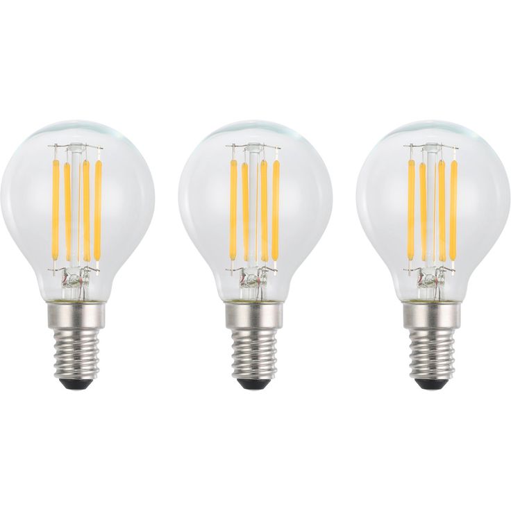 LED-polttimo Eglo E14 G45 4W 2700K 470lm kirkas, 3kpl/pkt