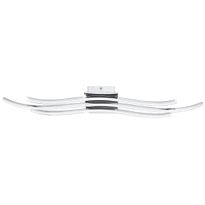 LED-plafondi Eglo Roncade, 26W, 130x45x650mm, IP20, kromi/valkoinen