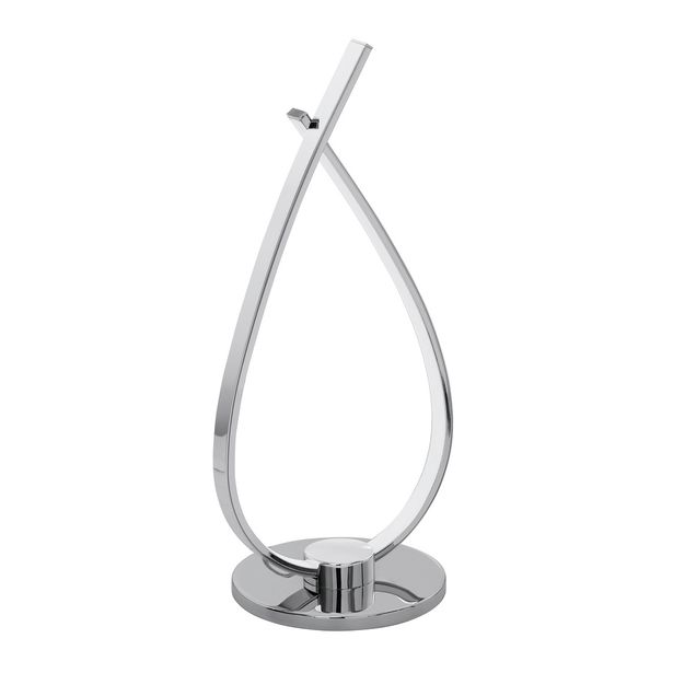 LED-pöytävalaisin Eglo Roncade, 14W, 150x335x195mm, IP20, kromi/valkoinen