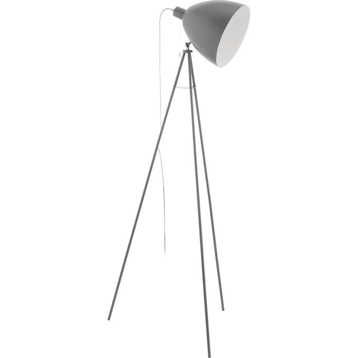 Lattiavalaisin Eglo Dundee 135.5cm E27 maks. 60W harmaa