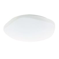 LED-plafondi Eglo Crosslink Totari, 34W, Ø600mm, IP20, valkoinen