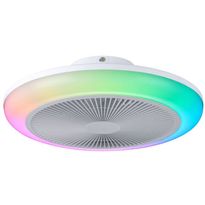 Tuuletinvalaisin Eglo Sayulita RGB Ø46cm, 2700-6500K, IP20
