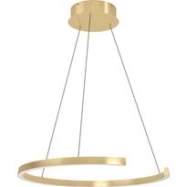 Riippuvalaisin Eglo Labonete Ø80cm 24.8W LED CCT 2200-6500K 4100lm himmennettävä IP20 kaukosäädin kulta