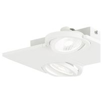 LED-katto-/seinäspotti Eglo Brea, 2-osainen, valkoinen 39134