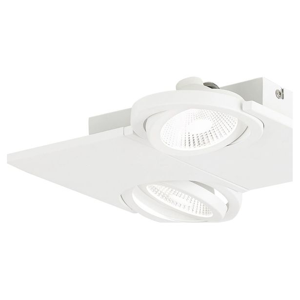 LED-katto-/seinäspotti Eglo Brea, 2-osainen, valkoinen 39134