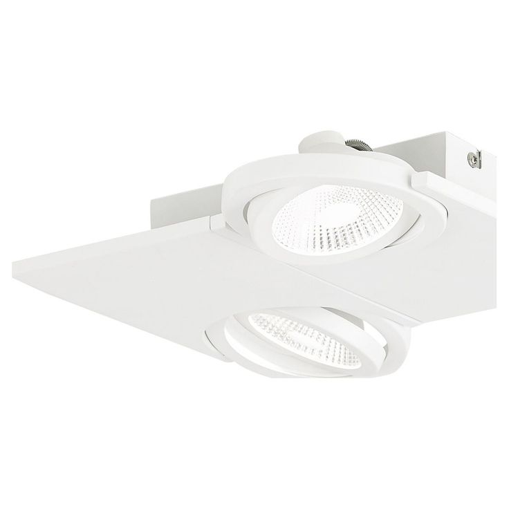 LED-katto-/seinäspotti Eglo Brea, 2-osainen, valkoinen 39134