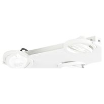 LED-katto-/seinäspotti Eglo Brea, 3-osainen, valkoinen 39135