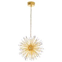 LED-riippuvalaisin Eglo Vivaldo 1, Ø680mm, 21-osainen, kulta, kristalli 39255