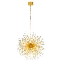 LED-riippuvalaisin Eglo Vivaldo 1, Ø980mm, 32-osainen, kulta, kristalli 39256