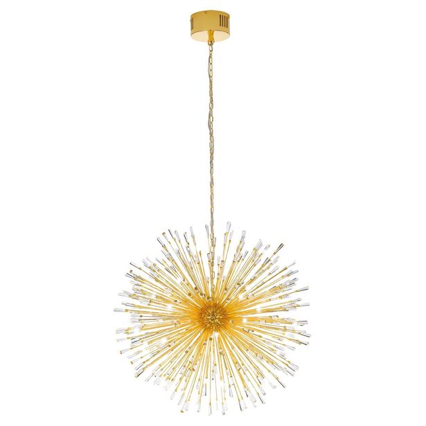 LED-riippuvalaisin Eglo Vivaldo 1, Ø980mm, 32-osainen, kulta, kristalli 39256