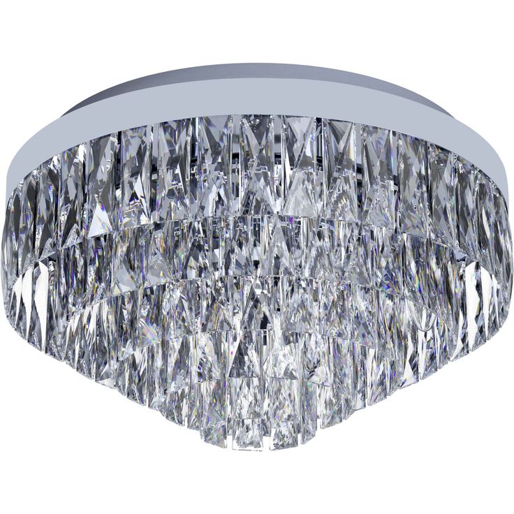 Kattovalaisin Eglo Crystal&Design Valparaiso, Ø480mm, kromi