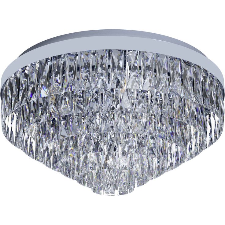 Kattovalaisin Eglo Crystal&Design Valparaiso, Ø580mm, kromi