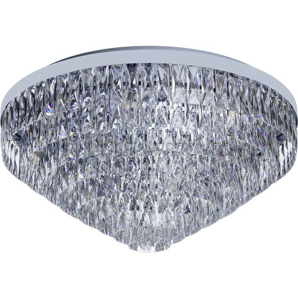 Kattovalaisin Eglo Crystal&Design Valparaiso, Ø780mm, kromi