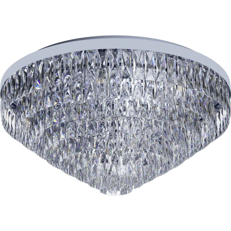 Kattovalaisin Eglo Crystal&Design Valparaiso, Ø780mm, kromi