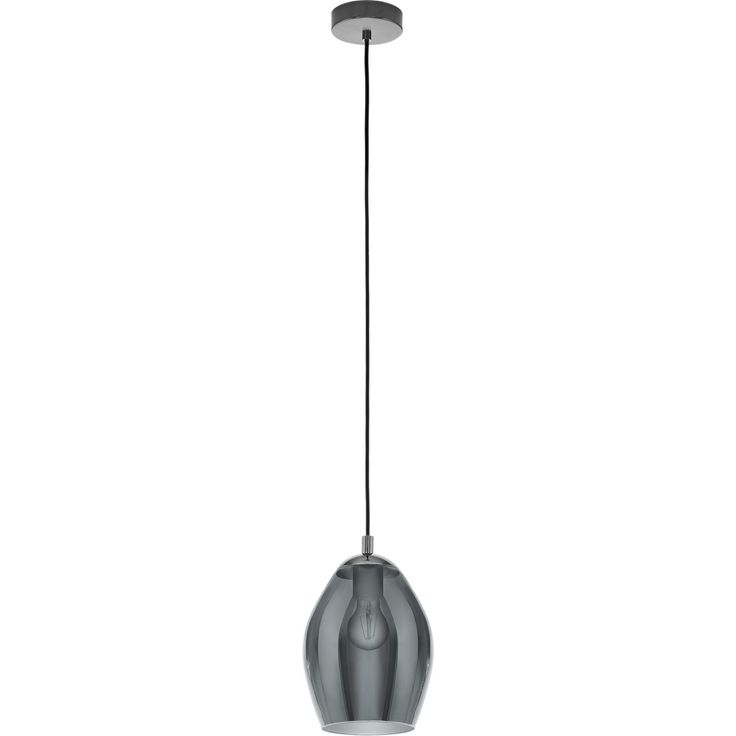Riippuvalaisin Eglo Crystal&Design Estanys, savunharmaa
