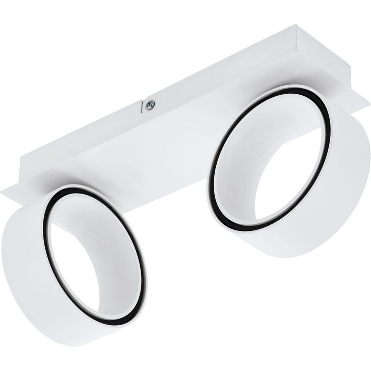 LED-seinävalaisin Eglo Crystal&Design Albariza, 2-osainen, valkoinen