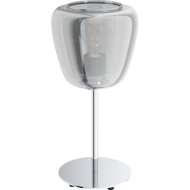 Pöytävalaisin Eglo Crystal&Design Albarino, kromi