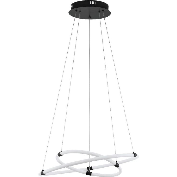 Riippuvalaisin Eglo Banderillas, Ø600mm, musta