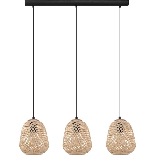 Riippuvalaisin Eglo Vintage Dembleby, 900x200mm, puu