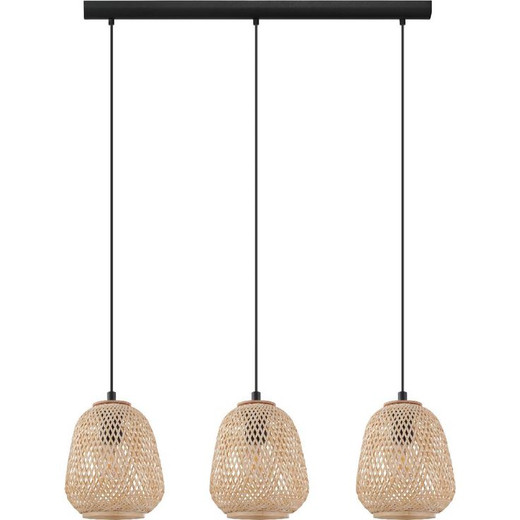 Riippuvalaisin Eglo Vintage Dembleby, 900x200mm, puu