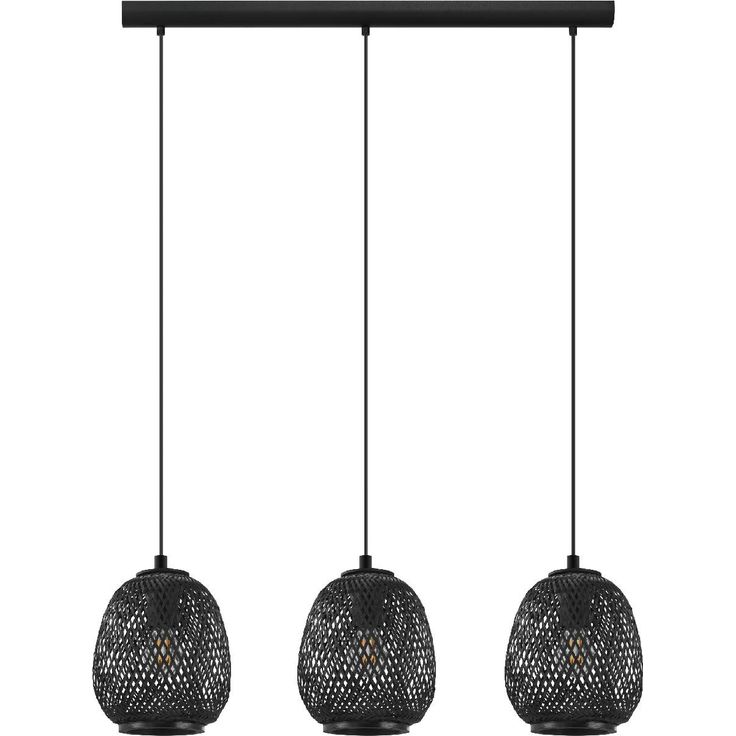 Riippuvalaisin Eglo Vintage Dembleby 1, 900x200mm, musta