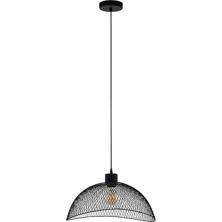 Riippuvalaisin Eglo Vintage Pompeya, 450x440mm, musta