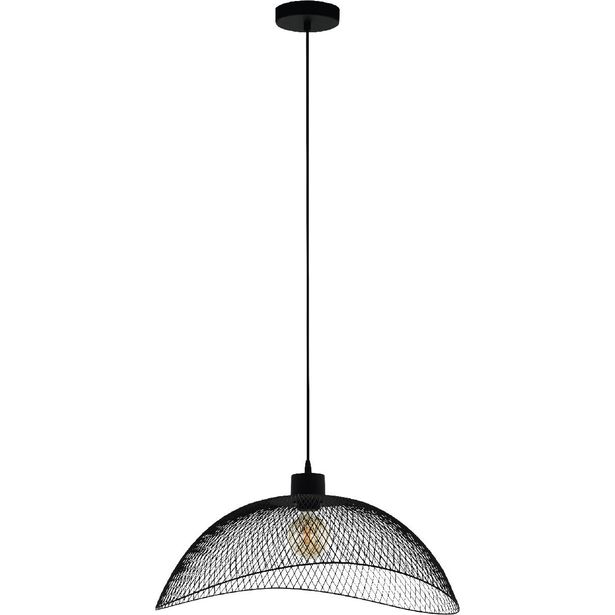 Riippuvalaisin Eglo Vintage Pompeya, 570x540mm, musta