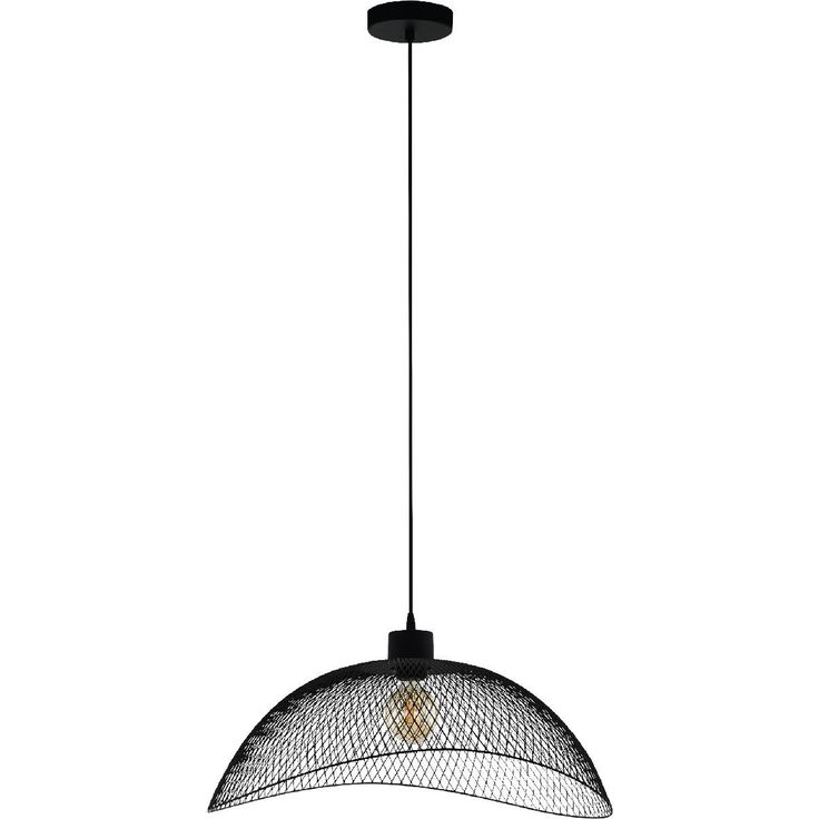Riippuvalaisin Eglo Vintage Pompeya, 570x540mm, musta