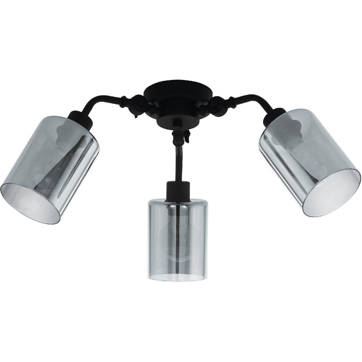 Kattovalaisin Eglo Forestburg, 3-osainen, musta