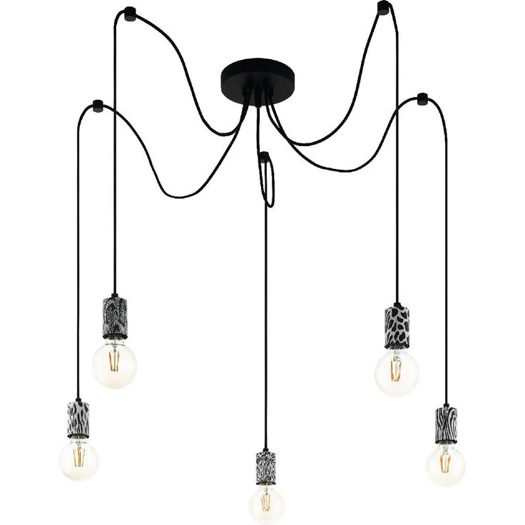 Riippuvalaisin Eglo Vintage Coulsdon, Ø145mm, musta