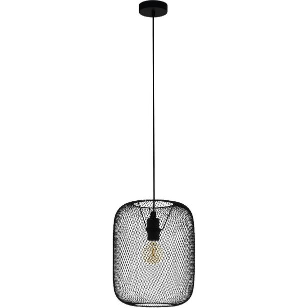 Riippuvalaisin Eglo Wrington, Ø30cm, musta