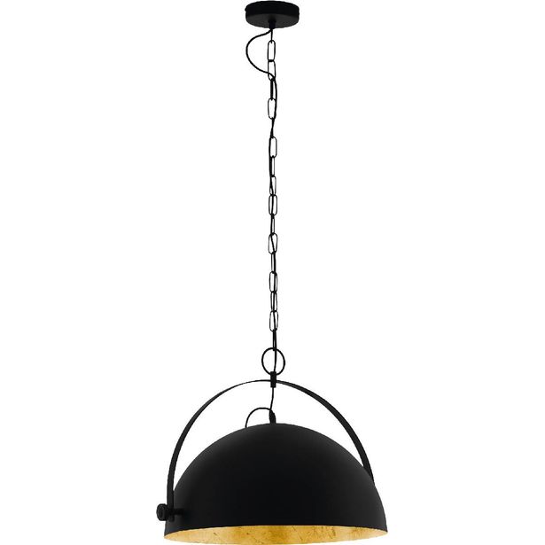 Riippuvalaisin Eglo Vintage Covaleda 1, Ø455mm, musta